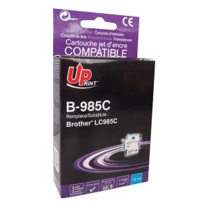 UPrint alternativní Brother LC-985C cartridge azurová-cyan (12ml)