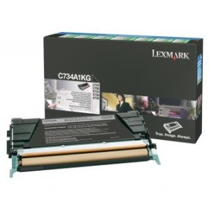Lexmark C734A1KG toner černý (6.000 str)