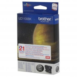 Brother LC-1100BK cartridge černá (450 str)
