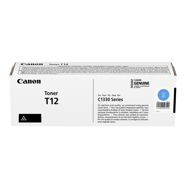 Canon T12 toner azurový-cyan (5.300 str)
