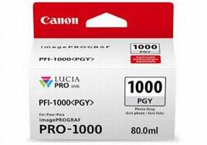 Canon PFI1000PGy cartridge photo grey (80ml)