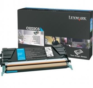 Lexmark C5222CS toner azurový-cyan (3.000 str)
