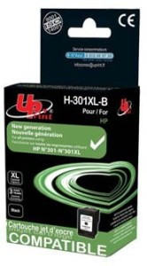 UPrint alternativní HP cartridge 301XL černá (600 str)