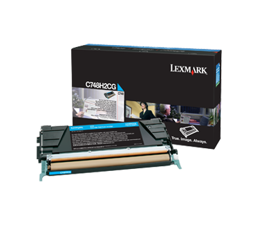 Lexmark C748H2CG toner azurový-cyan (10.000 str)