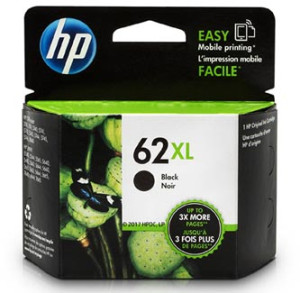 HP C2P05AE cartridge 62XL černá (600 str)