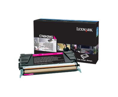 Lexmark C748H2MG toner purpurový-magenta (10.000 str)