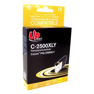 UPrint alternativní Canon PGI2500XL cartridge žlutá-yellow (21ml)