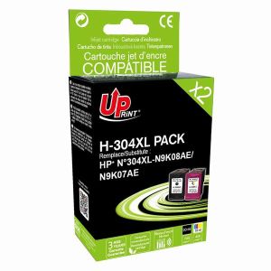 UPrint alternativní HP cartridge 304XL černá+barevná (1.000 + 750 str)