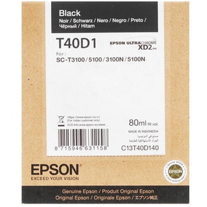 Epson T40D1 cartridge XD2 černá (80ml)