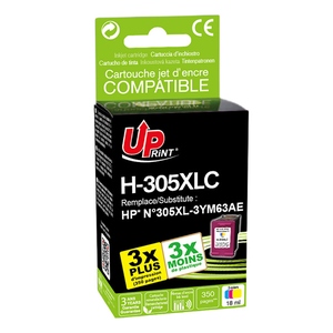 Uprint alternativní HP cartridge 305XL barevná (350 str)