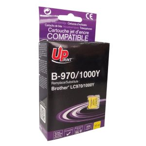 UPrint alternativní Brother LC970, LC1000 cartridge žlutá-yellow (800 str)