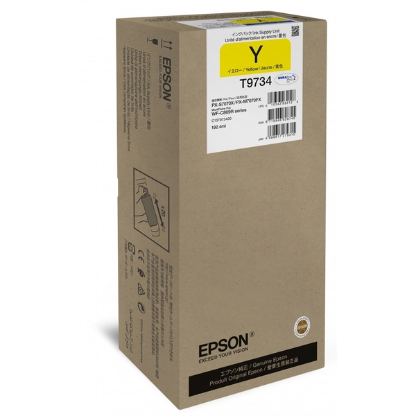 Epson T9734 inkoust žlutý-yellow (22.000 str)