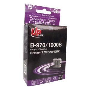 UPrint alternativní Brother LC970, LC1000 cartridge černá (700 str)