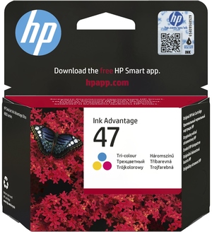 HP 6ZD61AE cartridge 47 barevná (700 str)