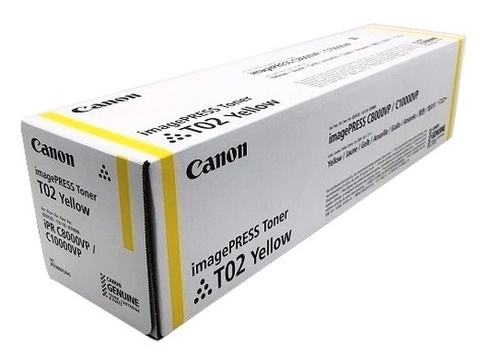 Canon T02 toner žlutý-yellow (43.000 str)