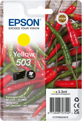 Epson 503 cartridge žlutá-yellow (165 str)