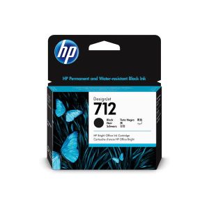 HP 3ED71A cartridge 712 černá (80ml)