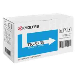 Kyocera Mita TK8735C toner azurový-cyan (40.000 str)