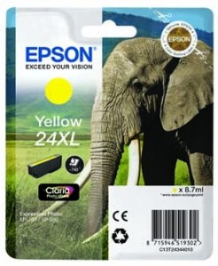 Epson T2434 cartridge 24XL yellow (8.7ml)