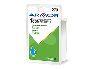 Armor alternativní Epson T0802 cartridge azurová-cyan (7.4ml)